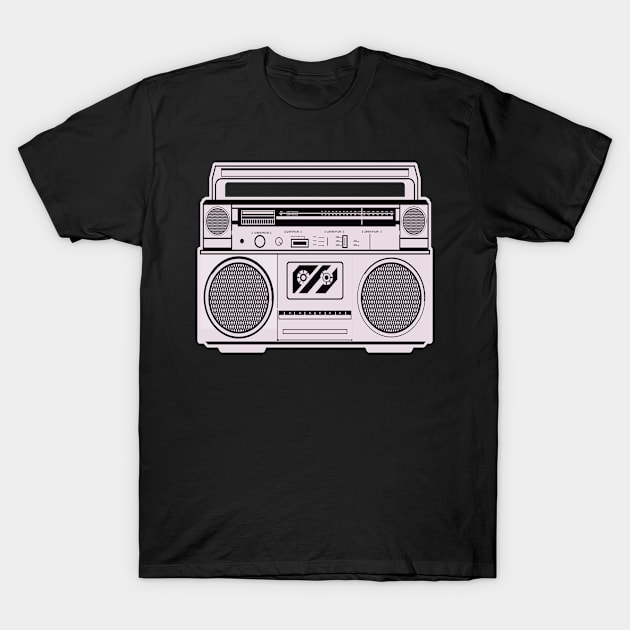 Old School Blaster T-Shirt by Janisworld